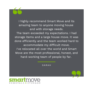 As popular Chatswood removalists, Smart Move has hundreds of positive customer stories ready to share